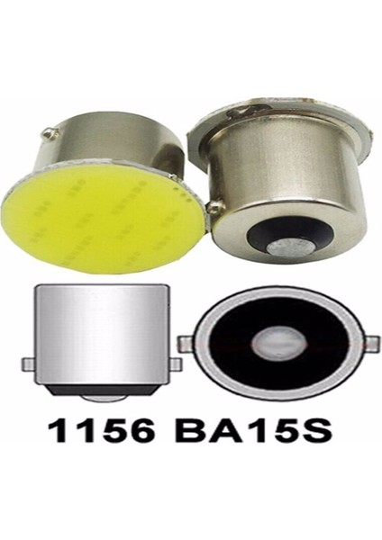 Stop Sinyal Geri Vites LED Ampul 12V Cob LED Beyaz
