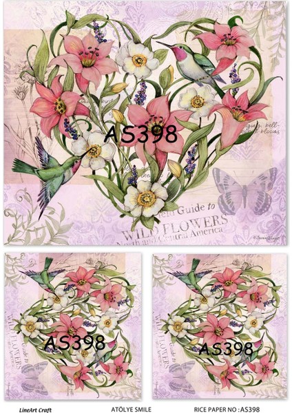 Atölye Smile AS398 Pirinç Dekopaj 30X42