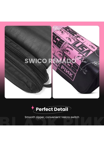 Büyük Kapasiteli Kpop Kalem Kutusu - Pembe (Yurt Dışından)
