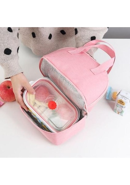Öğrenciler Taşınabilir Çok Fonksiyonlu Öğle Yemeği Çantası Çift Katmanlı Yalıtım Çantası Yalıtımlı Termal Gıda Öğle Yemeği Kutusu Çantası | Öğle Yemeği Çantalar fiyatları