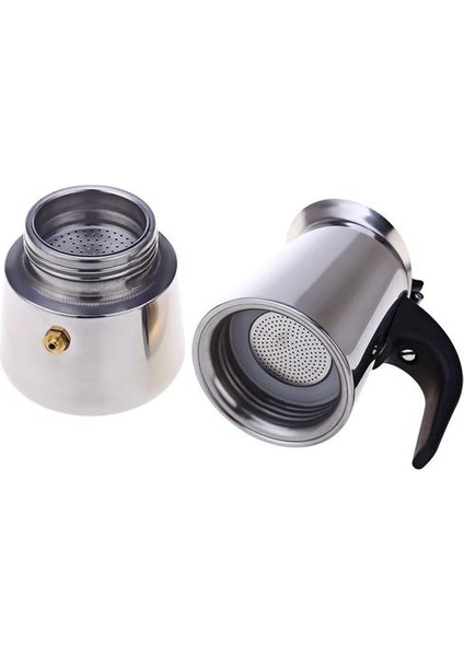 Kahve Makinesi Mocha Cezve Moka Paslanmaz Çelik Filtre Italyan Espresso Kahve Makinesi Percolator Aracı | Kahve Kapları