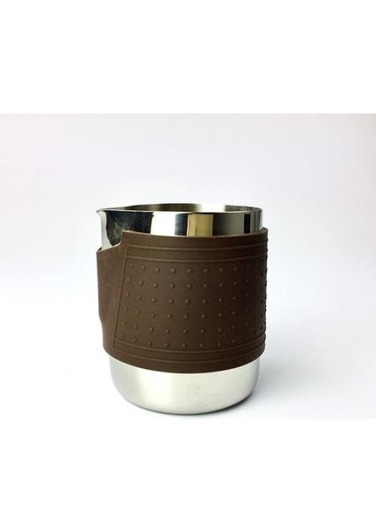 Süt Sürahi Paslanmaz Çelik Fincan Kahve Frothing Süt Sürahi Sanat Kahve Zanaat Kupası Barista Sürahi Kahve Süt Sürahi