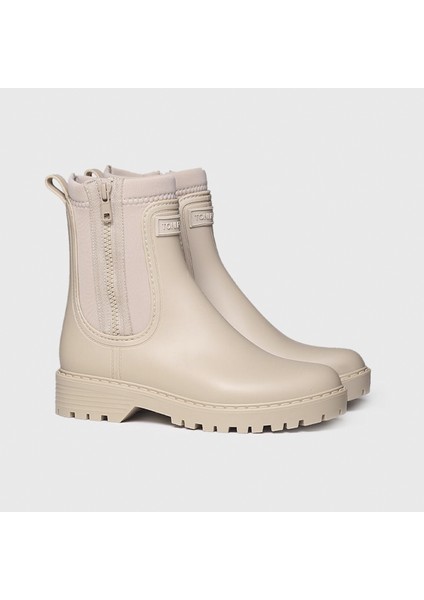 Kadın Yağmur Botu Clais Toni Pons Ankle Boot Water Beige