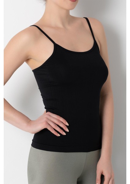 Bayan Ince Askılı Seamless Tişört fırsatları
