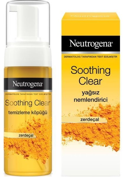 Soothing Clear Köpük 150 ml + Nemlendirici 75 ml