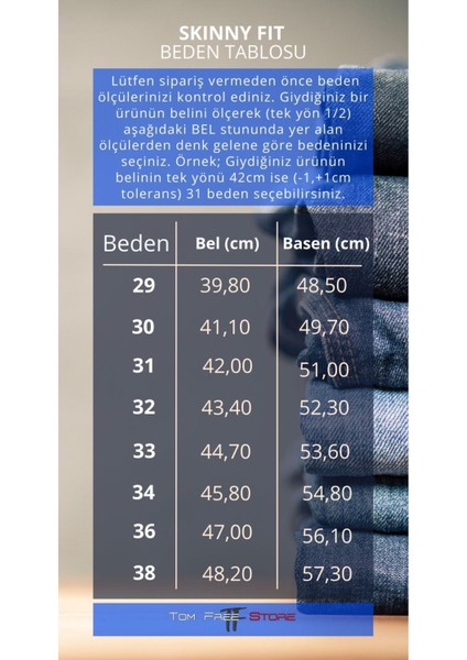 Erkek Örme Likralı Kot Pantolon