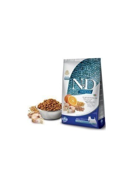 Nd Ocean Düşük Tahıllı Balık Portakal Mini Yetişkin Köpek Maması 2.5 kg