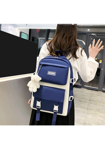 4 Parça Öğrenci Sırt Çantası (Yurt Dışından) modelleri
