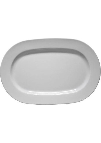 Frig 32 cm 6 Adet Kayık Tabak Dekorsuz