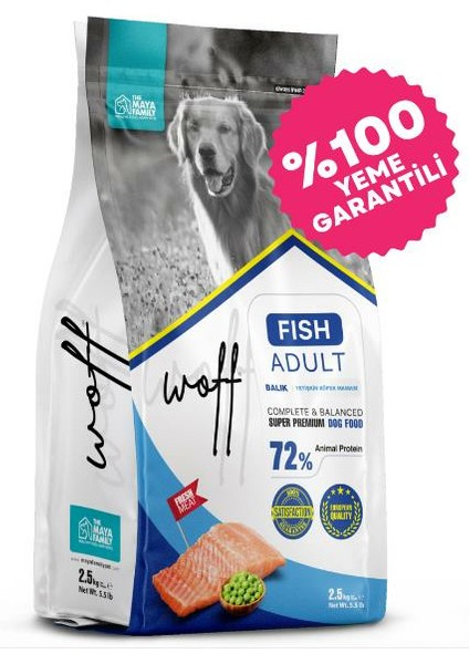 Super Premium Balık Etli Köpek Maması 12 kg