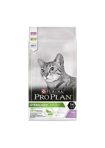 Sterilised Kısırlaştırılmış Kediler Için Hindili Kedi Maması 1,5 kg