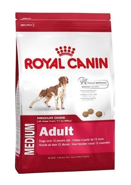 Medium Adult Orta Irk Yetişkin Köpek Mamasi 15 kg