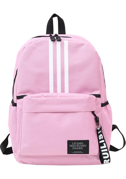 Omuz Çantası Erkek Büyük Kapasiteli Sırt Çantası Üniversite Lise Öğrencileri Okul Çantası Kadın Çok Bölmeli Sırt Çantası (Yurt Dışından)