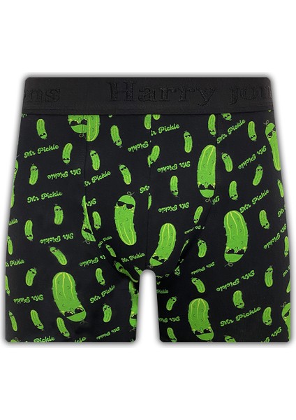 Erkek 5'li Desenli Renkli Pamuklu Premium Hijyenik Paket Boxer