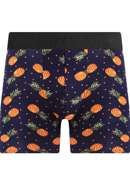 Erkek 5'li Desenli Renkli Pamuklu Premium Hijyenik Paket Boxer