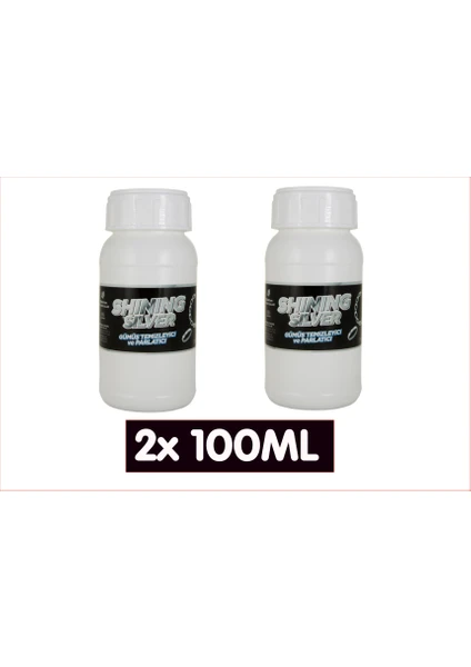 Shining Silver Gümüş Temizleyici 2 x 100 ml