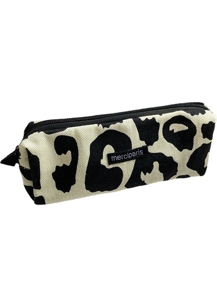 Leopar Desenli Büyük Kapasiteli Kalem Kutusu (Yurt Dışından)