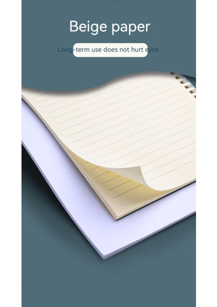 B5 Kraft Kağıt Bobin Kitap Öğrenci 60 Yaprak Kalınlaşmİş Göz Koruma Defteri Basit Not Defteri (Yurt Dışından)