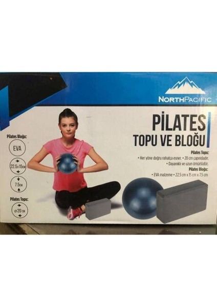 Yoga Pilates Topu ve Bloğu