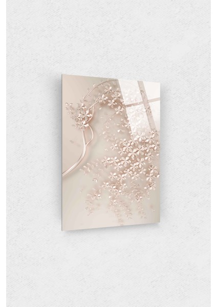 Doğal Renkli Ağaç Temperli Cam Tablo Duvar Büyük Modern Duvar Sanatı Ofis Ev Dekorasyonu Doğa Sanatı modelleri