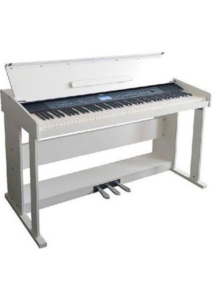 Dijital Piyano NEM-969 Beyaz Tabure Dahil