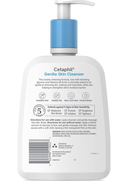 Cetaphil Nazik Cilt Temizleyici 473ML