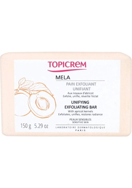 Mela Unifiying Exfloating Bar Kayısı Çekirdeği Özlü Katı Sabun 150 gr