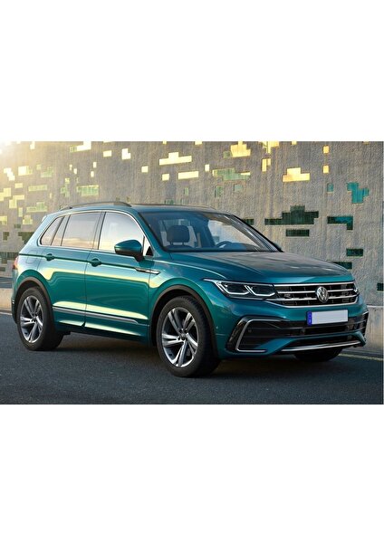 Vw Volkswagen Tiguan 2021-2024 Sağ Ön Yolcu Kapısı Cam Düğmesi Beyaz Işık 5G0959855K