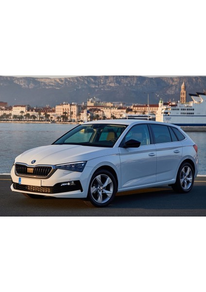 Skoda Scala 2019-2023 Sol Arka Yolcu Kapısı Cam Düğmesi Beyaz Işık 5G0959855K