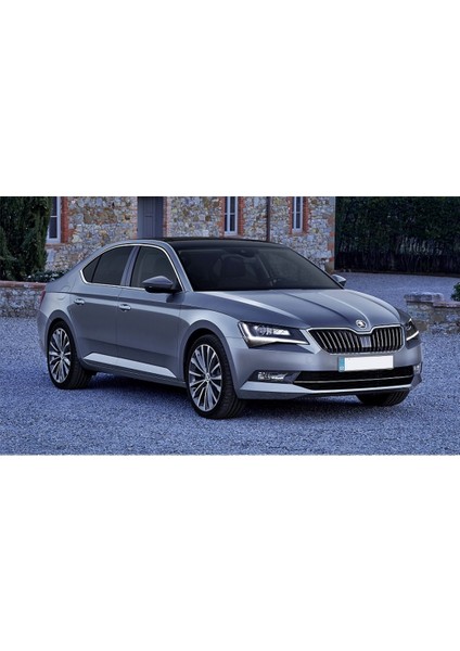 Skoda Superb 3 Mk3 2015-2023 Sağ Ön Yolcu Kapısı Cam Düğmesi Beyaz Işık 5G0959855K