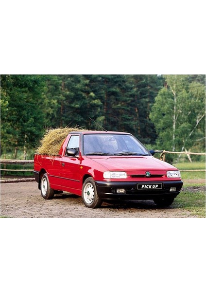 Skoda Pickup Pikap 1995-2001 Dörtlü Flaşör Düğmesi Şalteri 6U0953235