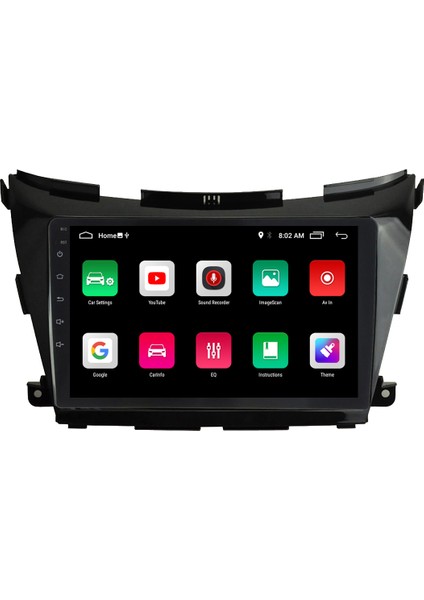 Nıssan Murano Android Carplay Navigasyon Multimedya Ekran Teyp 2gb Ram + 32GB HDD