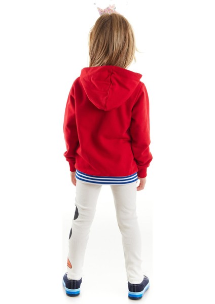 Lisanslı Kız Çocuk Sweatshirt ve Tayt 2'li Takım 20172