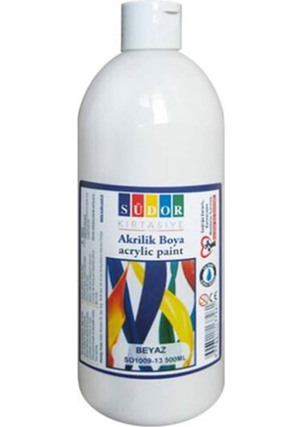 Akrilik Boya 500 ml Beyaz