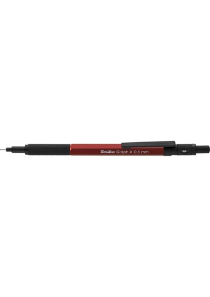 Graph-X Versatil Kalem 0.5mm - Kırmızı