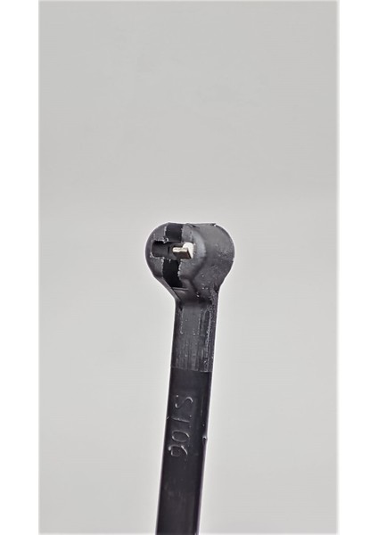 Metal Dilli Kablo Bağı 140x3,6 Siyah Uv