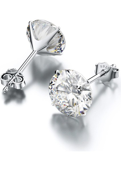 Gümüş Pimli Tek Taş Bayan Küpe LR01F modelleri