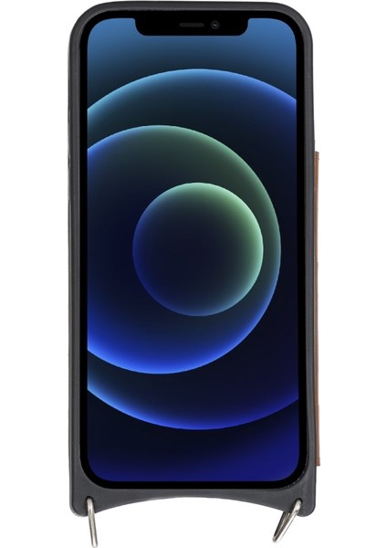Apple iPhone 12 Pro Uyumlu Deri Askılı Kılıf Ufw RST2EF Taba indirimleri