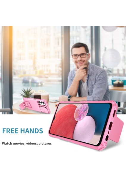 Xiaomi Redmi Note 8 İçin Kamera Korumalı Pc + Tpu Telefon Kılıfı - Pembe (Yurt Dışından) fırsatları