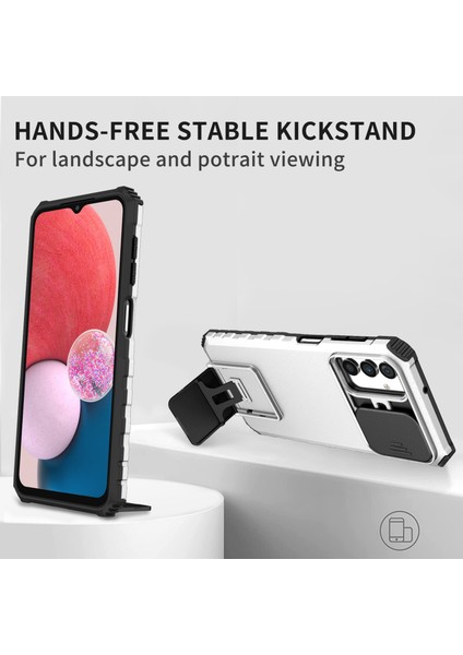 Xiaomi Redmi Note 8 İçin Kamera Korumalı Pc + Tpu Telefon Kılıfı - Gümüş (Yurt Dışından) indirimleri