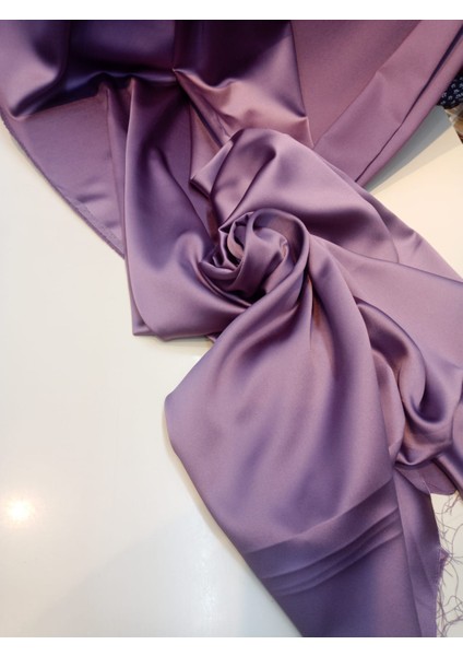 Kalın Asitat Likralı Saten Kumaş (150 cm Eninde)