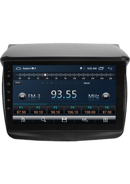 Mıtsubıshı L200 Android Carplay Navigasyon Multimedya Ekran Teyp 2gb Ram + 32GB HDD fırsatları