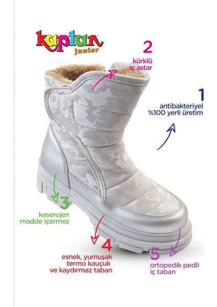 Kürklü Kız Çocuk Botu Fgmk 4820 fiyatları
