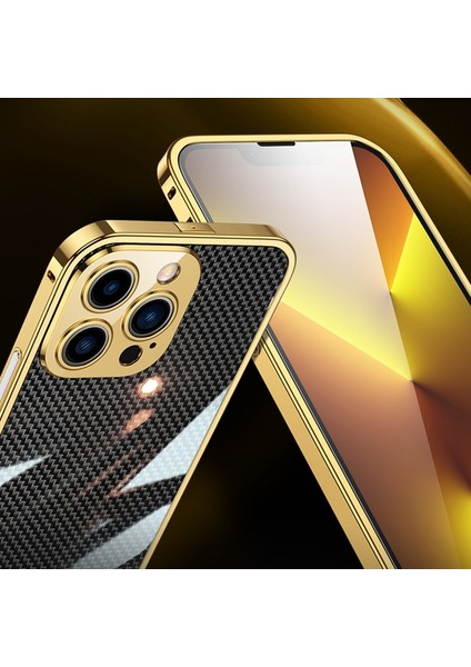 iPhone 12 Için Koruyucu Telefon Kılıfı - Altın (Yurt Dışından) modelleri