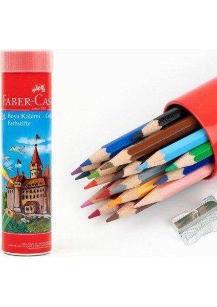 Fabercastell Kuru Boya 24 Renk Metal Tüpte