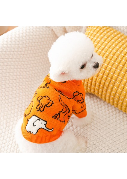 Sonbahar Kış Sıcak Örme Kazak Kedi Köpek Kıyafeti (Yurt Dışından) indirimleri