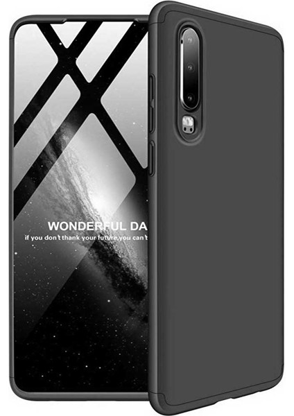 Huawei Y7 Prime 2019 Gkk Kılıf 360 Derece Tam Koruma