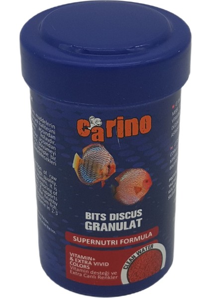 Bits Discus Granulat Discus Balık Yemi 250 ml