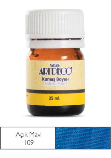 Kumaş Boyası 109 Açık Mavi