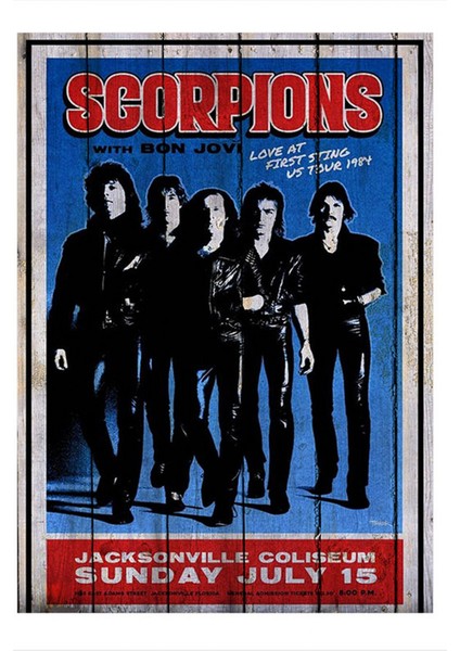 Scorpions Model Mdf Tablo